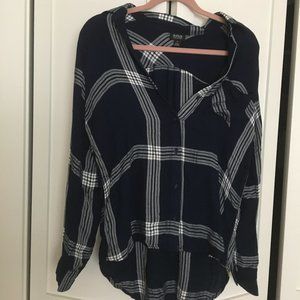 2 Plaid Long Sleeve Button Downs (Bundle)